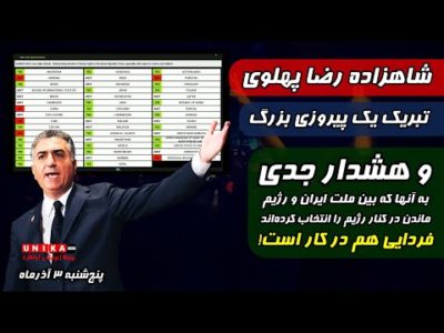 شاهزاده رضا پهلوی: از تبریکِ یک پیروزی بزرگ تا هشدار جدی به قمار‌بازان ناشی